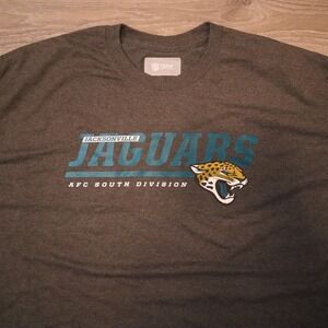 Team Apparel Jacksonville Jaguars AFC South Division NFL Men's T-Shirt 2XL